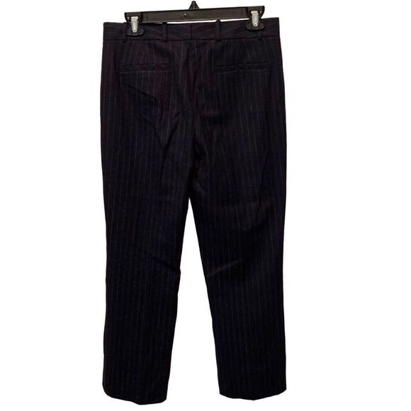 NWOT Lewit Double Wool chalk stripe straight leg - Picture 1 of 5